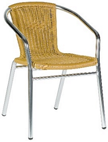 Catalina Woven Seat Arm Chair