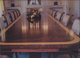 Ritz Hotel, London - Custom made Boardroom Table