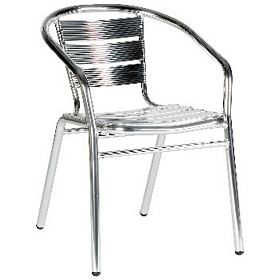 Cataline Alu Slat Arm Chair